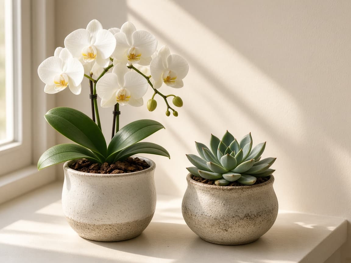 New baby flowers, a mood photograph